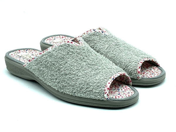 Producto 39-3211B GRIS PERLA 35/41 RIZO PALA ABIERTA CUÑA 2.6CM