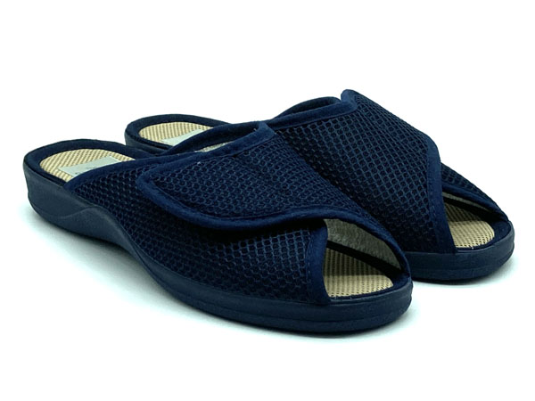 Producto 39-945 ZUECO VELCRO MARINO(35/41)REJILLA EXTRA