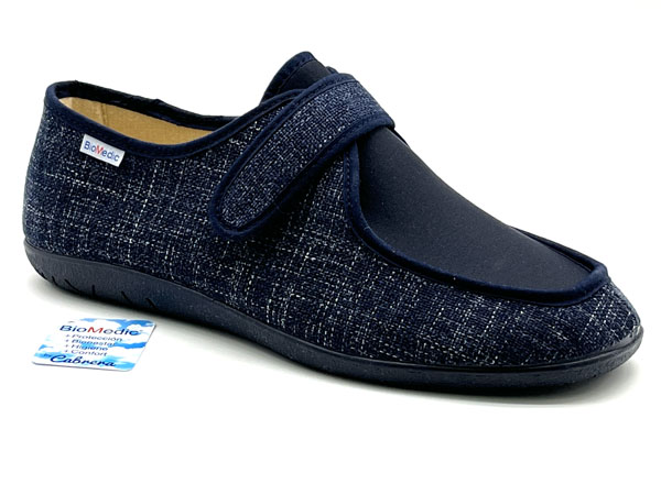 Producto Zapatilla calle licra velcro Altea marino 39/46 Biomedic descanso